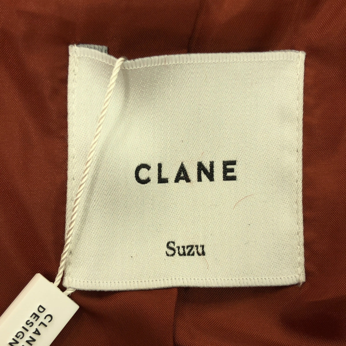 【신품】 CLANE / 크라네 | × SuzuHirose MIX COLOR OVER COAT | 1 | 레드 | 여성