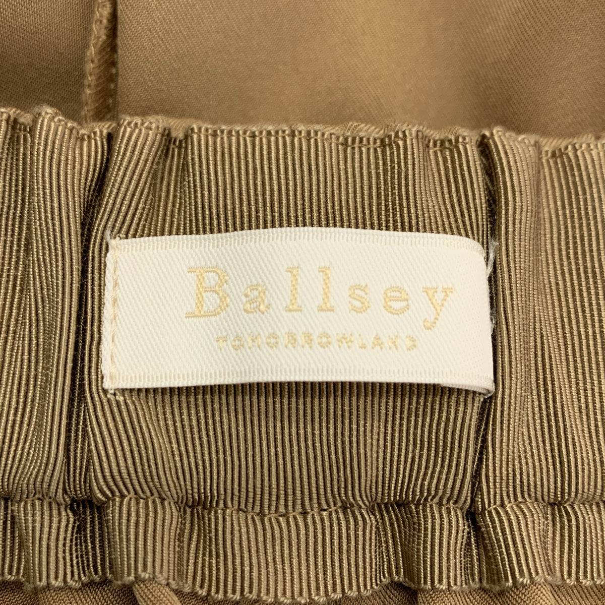 Tomorrowland BALLSEY / トゥモローランドボールジー | 2-wayストレッチ イージーセミ ワイド パンツ | 34 | レディース