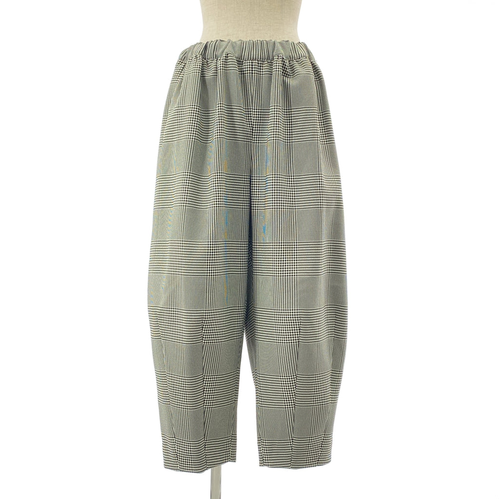 COMME des GARCONS / 콤데 갤슨 | 2024AW | 드로우 스트링 웨스트 고무 와이드 풍선 이지 팬츠 | S |