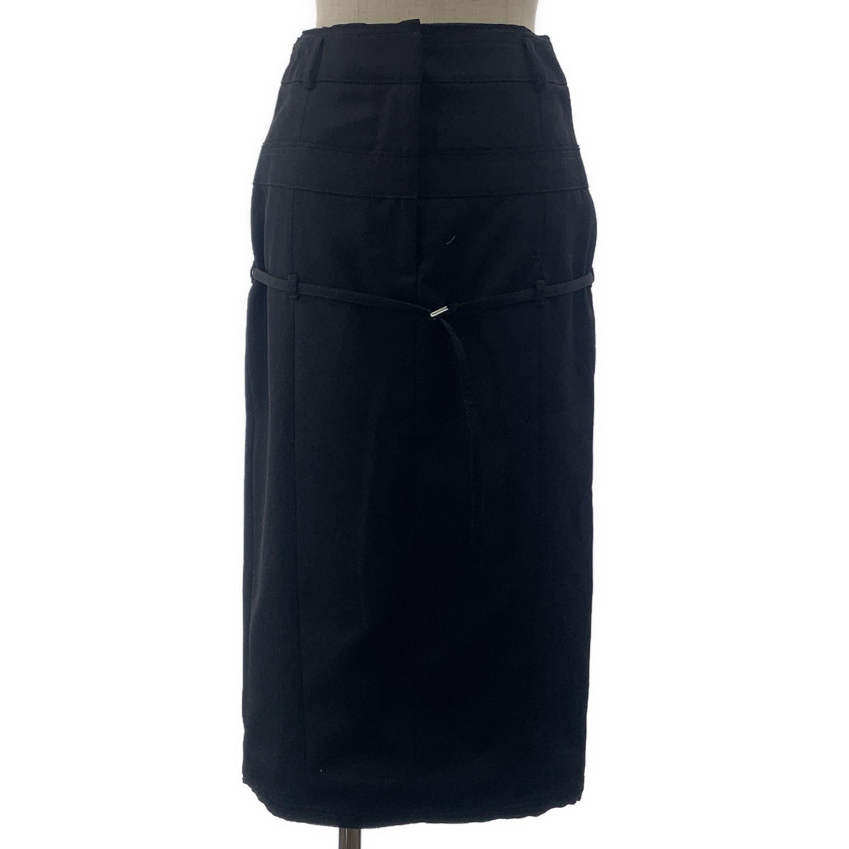 【新品】  JACQUEMUS / ジャックムス | 2023AW | VIRGIN WOOL MIDI SKIRT ロングスカート | 34 | ブラック | レディース