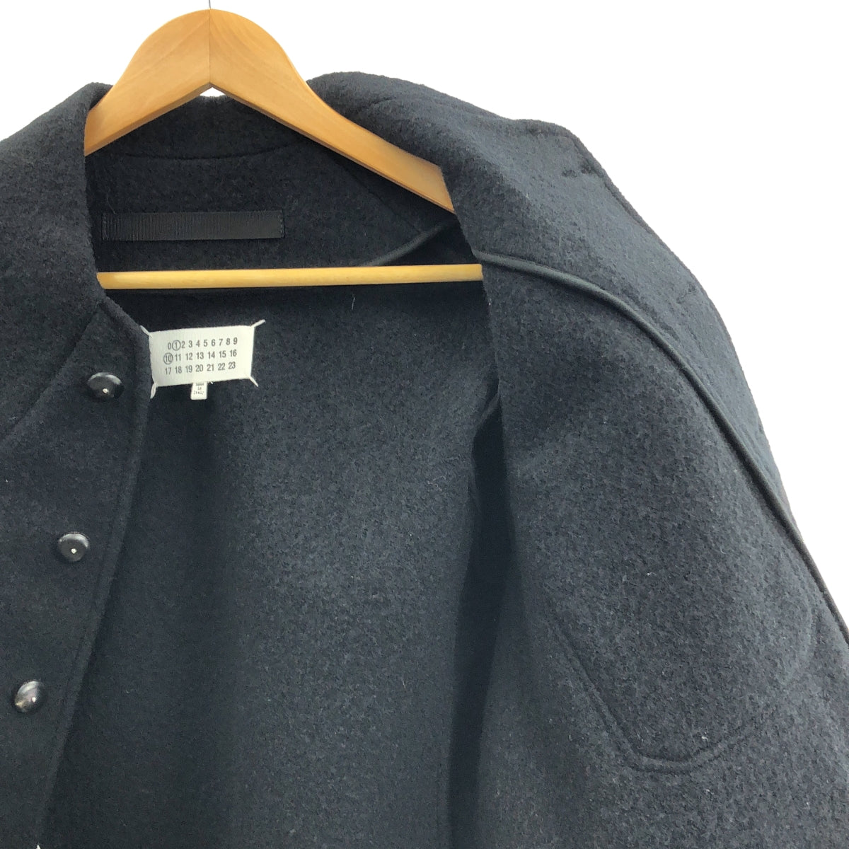 【新品】  Maison Margiela / メゾンマルジェラ | 2023AW | ソフト ウール ジャケット | 40 | ブラック | レディース