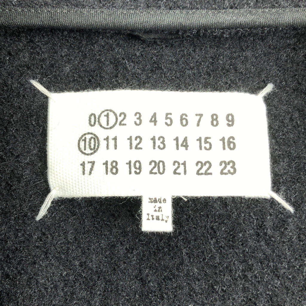 【新品】  Maison Margiela / メゾンマルジェラ | 2023AW | ソフト ウール ジャケット | 40 | ブラック | レディース
