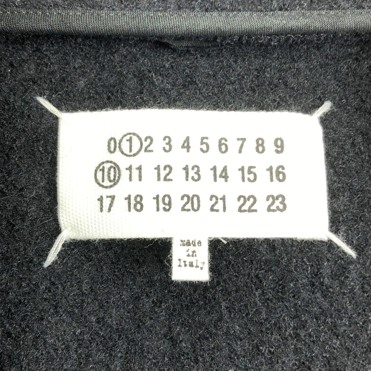 【新品】  Maison Margiela / メゾンマルジェラ | 2023AW | ソフト ウール ジャケット | 40 | ブラック | レディース