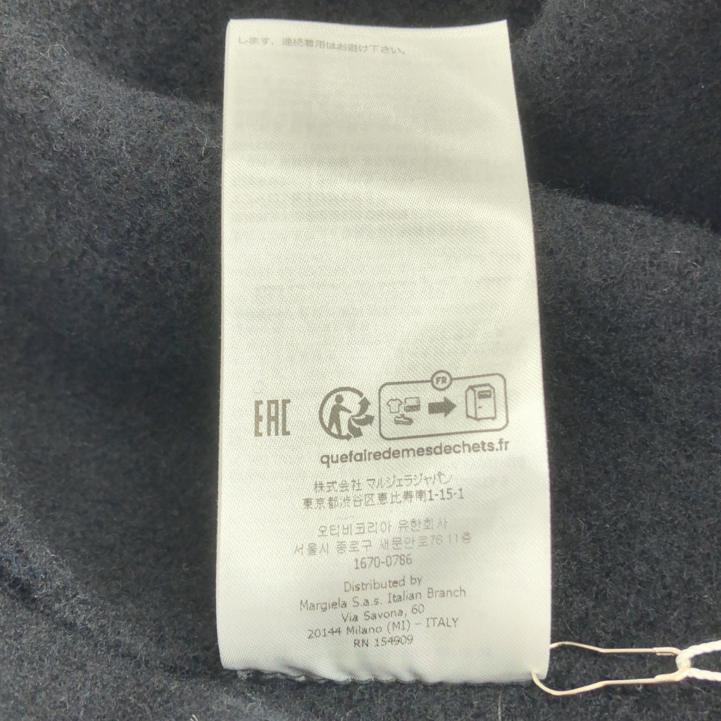 【新品】  Maison Margiela / メゾンマルジェラ | 2023AW | ソフト ウール ジャケット | 40 | ブラック | レディース