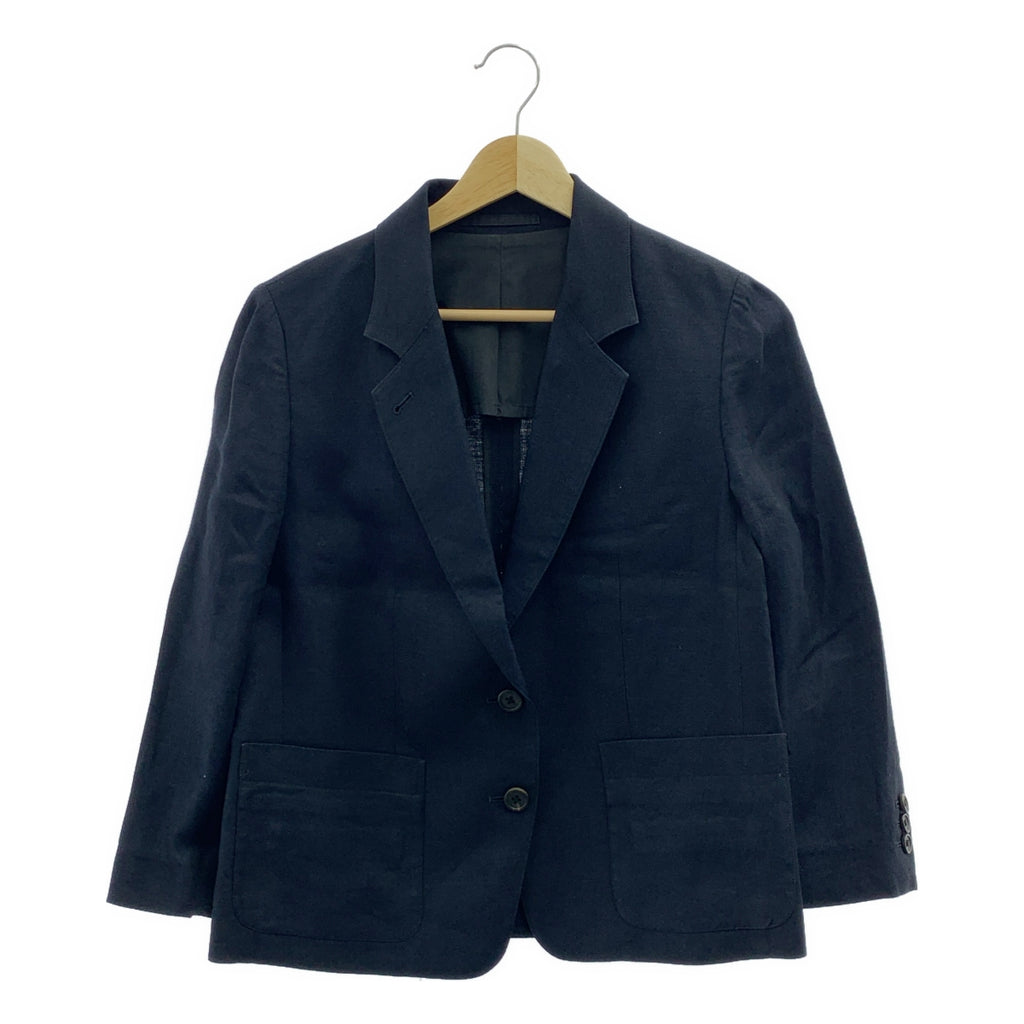 MARGARET HOWELL / マーガレットハウエル | リネン 2B テーラードジャケット | 1 | レディース