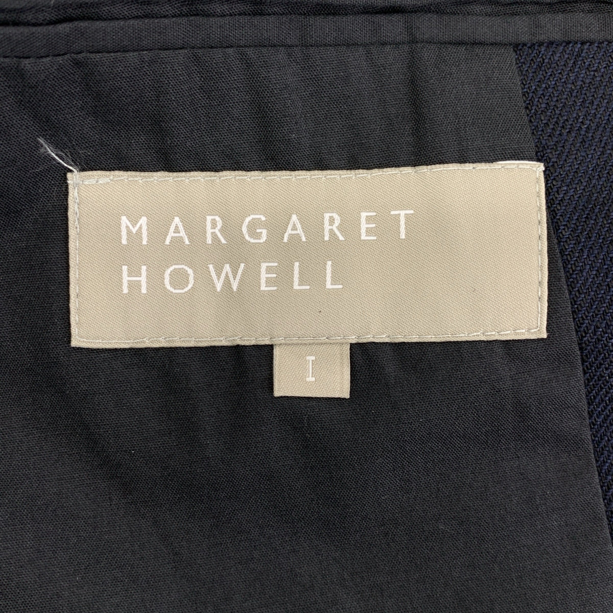 MARGARET HOWELL / マーガレットハウエル | リネン 2B テーラードジャケット | 1 | レディース