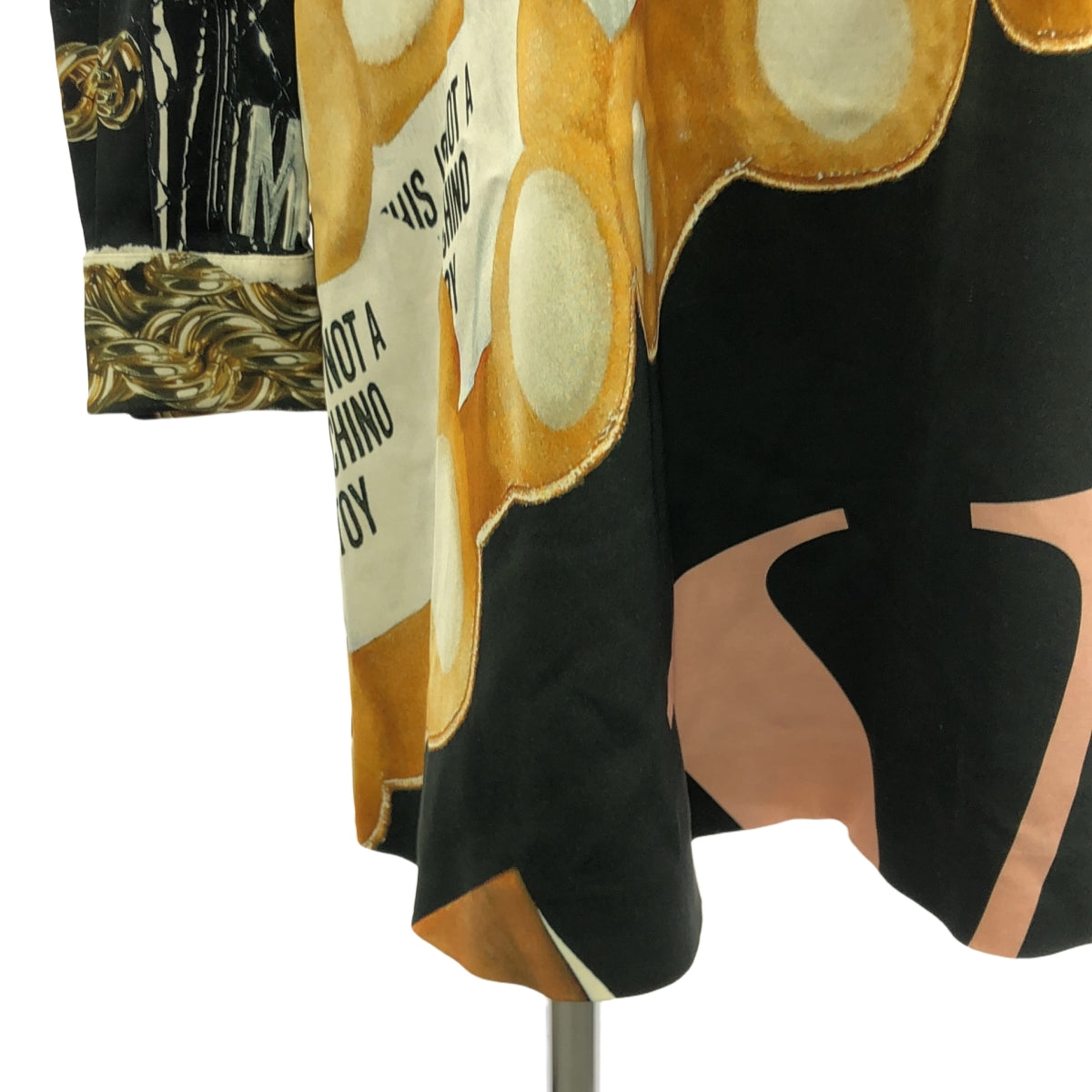MOSCHINO | 轉印小熊洋裝 | 38 | 黑色 | 女款