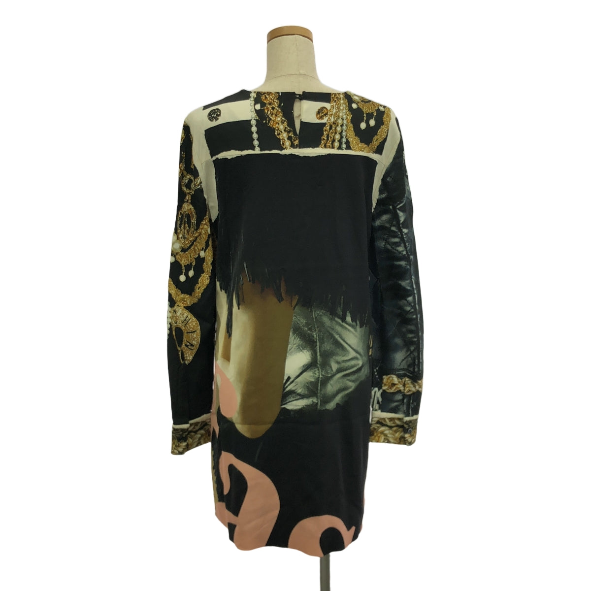 MOSCHINO | 轉印小熊洋裝 | 38 | 黑色 | 女款