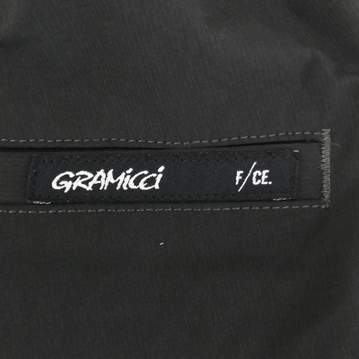 F/CE. / F/CE. | × GRAMICCI Gramicci special order mixed material loose tapered pants | M | Gray | Men's