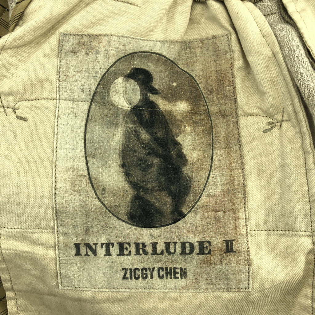 ziggy chen / 지기첸 | Front Pleated Wide Leg Long Trousers