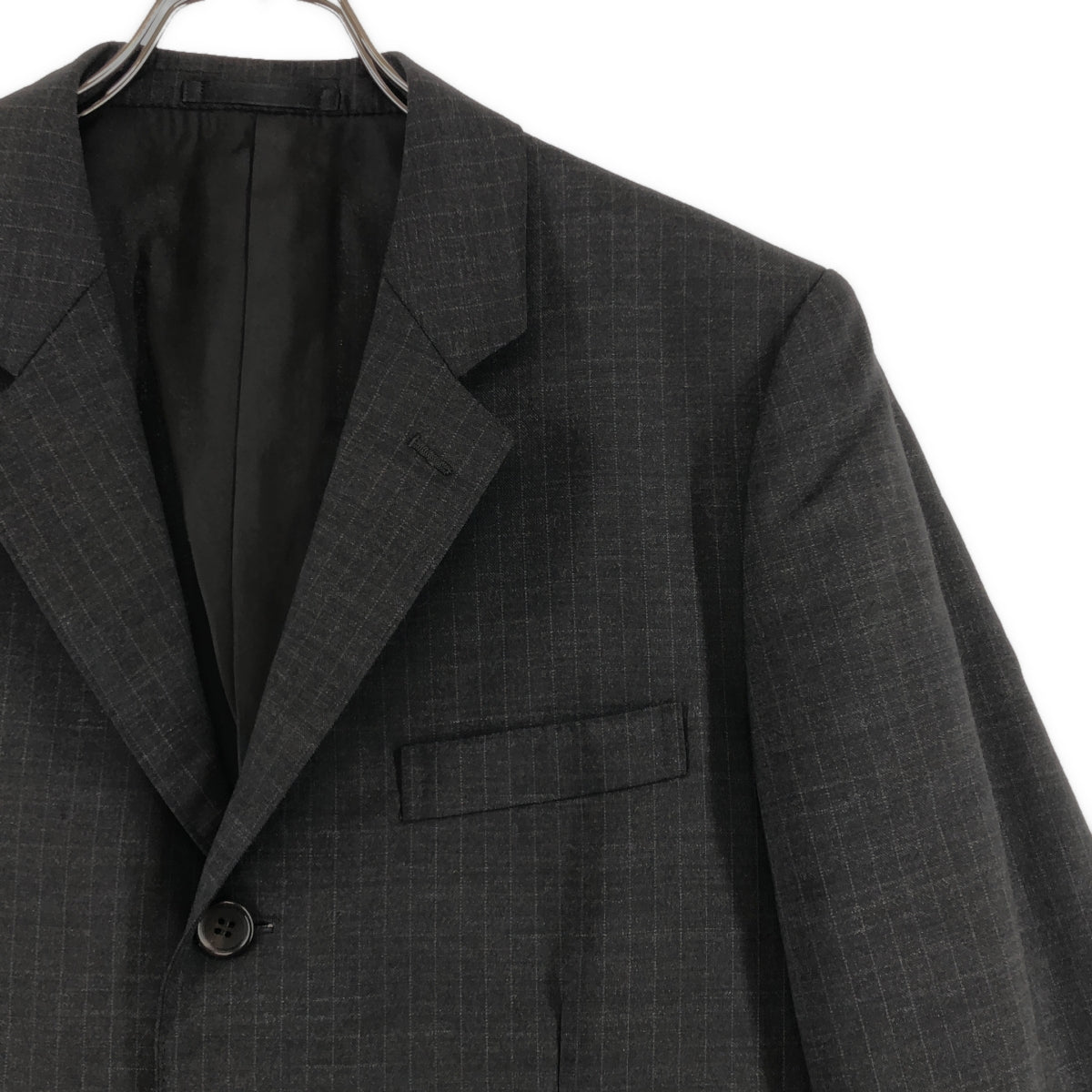 COMME des GARCONS HOMME DEUX / コムデギャルソンオムドゥ | 2007SS | ウール チェック 3B テーラードジャケット | S | メンズ