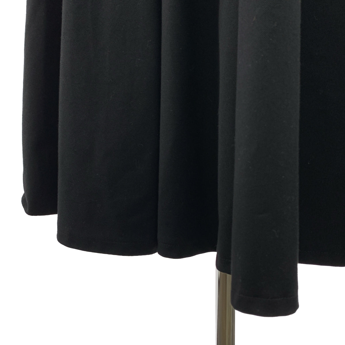 foufou / フーフー | THE DRESS #10 long sleeve black flare onepiece ロングスリーブブラックフレアワンピース | 1 | ブラック | レディース