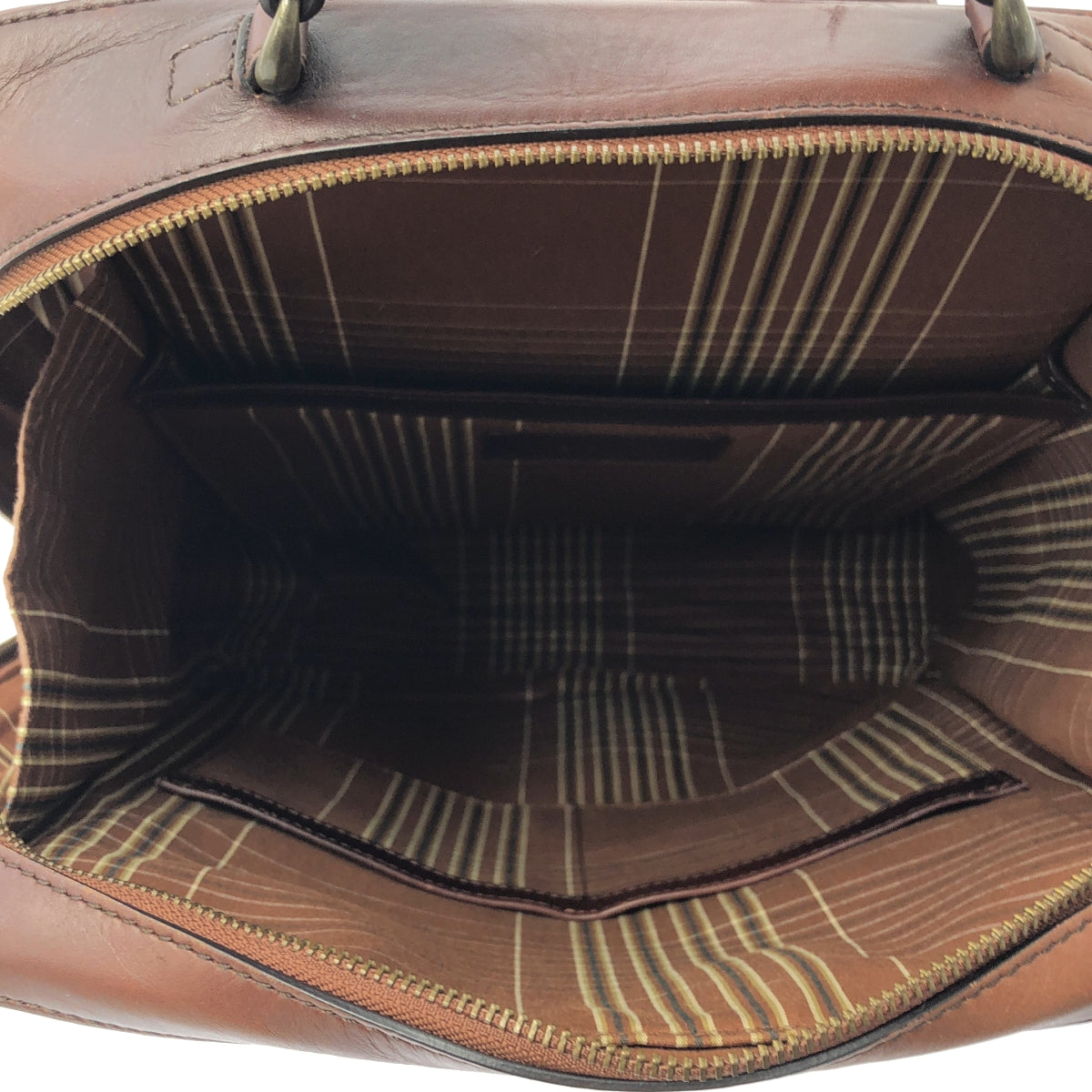 MOTHERHOUSE / マザーハウス | アンティークスクエア リュック | ブラウン | メンズ