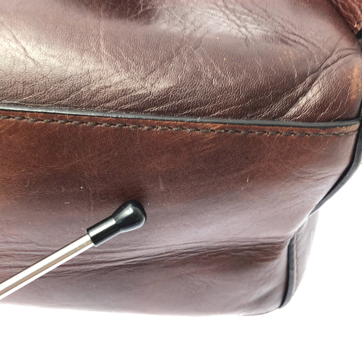 MOTHERHOUSE / マザーハウス | アンティークスクエア リュック | ブラウン | メンズ