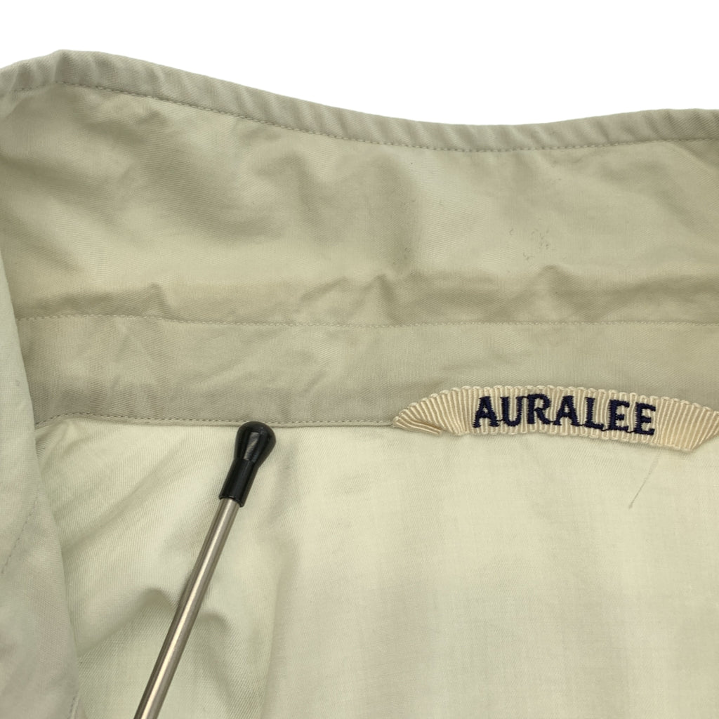 AURALEE / オーラリー | 2022AW | WASHED FINX TWILL BIG SHIRTS フィンクスコットン ツイル ビッグ シャツ | 3 | メンズ