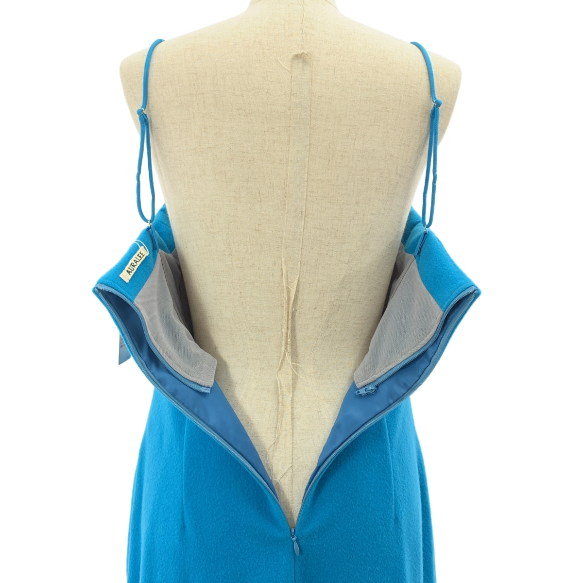 AURALEE / オーラリー | 2024AW | BRUSHED SUPER FINE WOOL FLANNEL DRESS ウール ワンピース | 0 | レディース