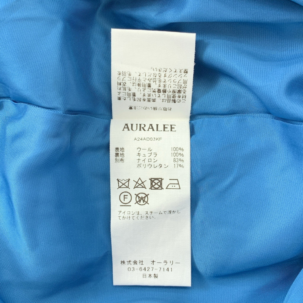 AURALEE / オーラリー | 2024AW | BRUSHED SUPER FINE WOOL FLANNEL DRESS ウール ワンピース | 0 | レディース