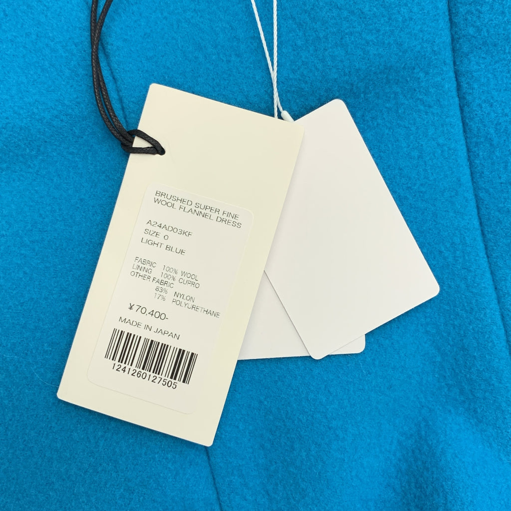 AURALEE / オーラリー | 2024AW | BRUSHED SUPER FINE WOOL FLANNEL DRESS ウール ワンピース | 0 | レディース