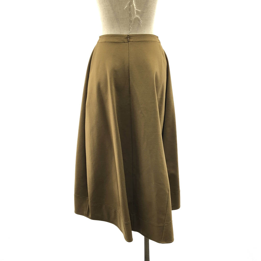 JIL SANDER / ジルサンダー | 2018 | フレア ロング スカート | 34 | ブラウン | レディース