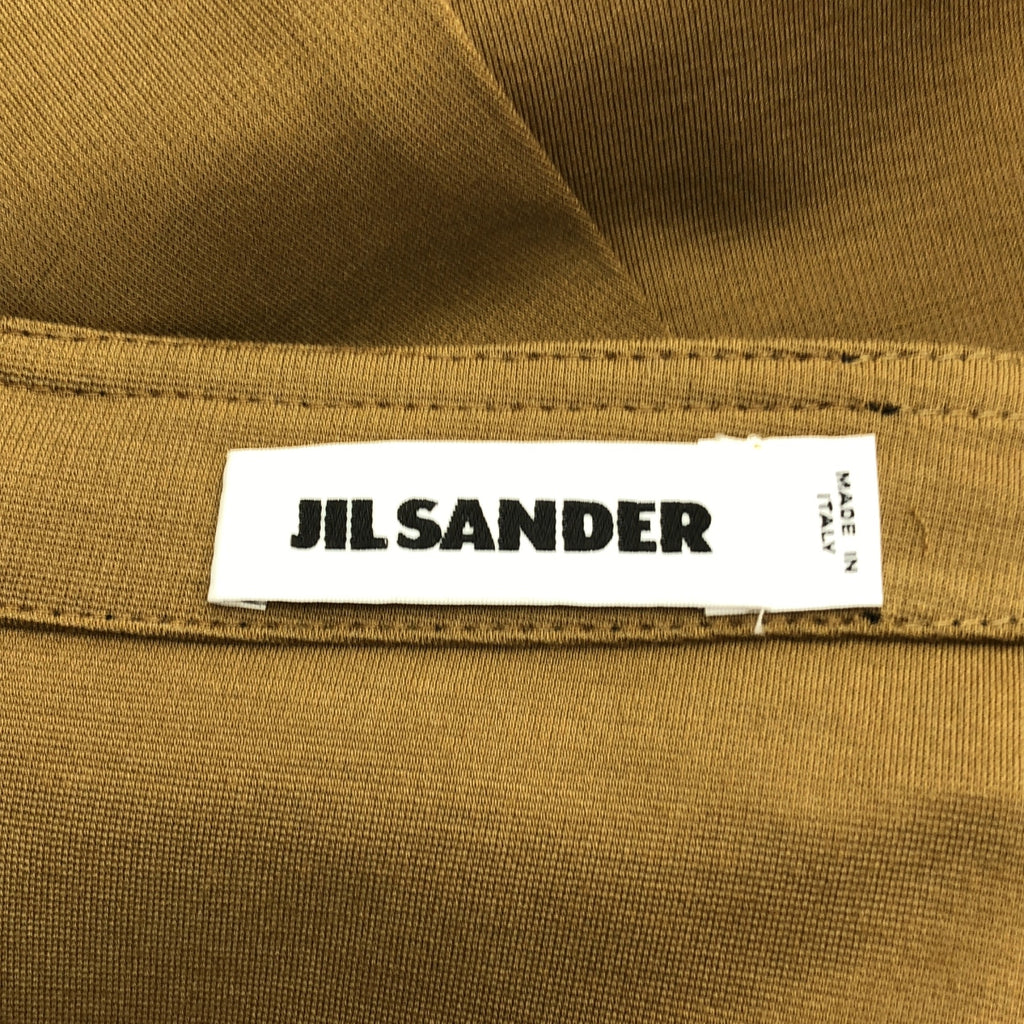 JIL SANDER / ジルサンダー | 2018 | フレア ロング スカート | 34 | ブラウン | レディース