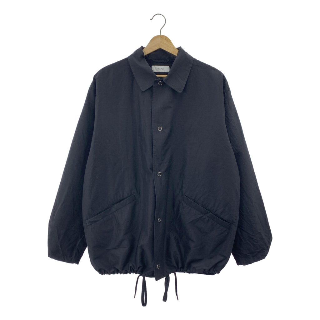 marka / マーカ | 2025SS | COACH JACKET / WOOL SILK HIGH COUNT TYPEWRITER / ウールシルク高密度タイプライター / コーチジャケット | 2 |