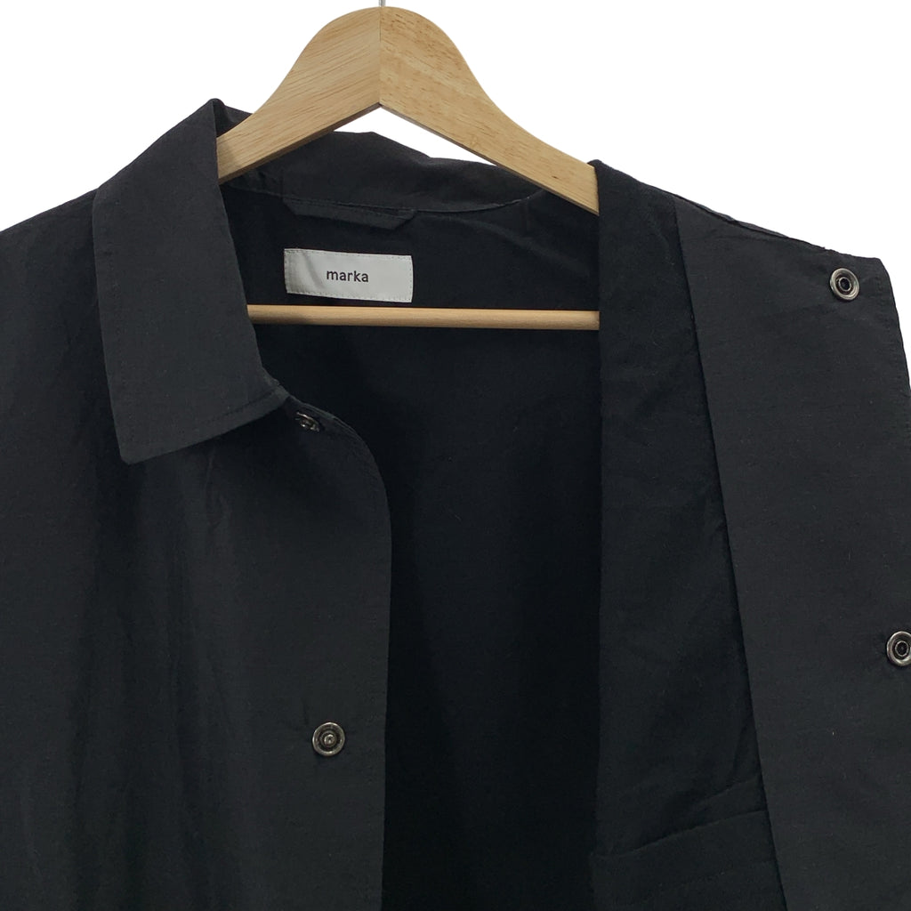 marka / マーカ | 2025SS | COACH JACKET / WOOL SILK HIGH COUNT TYPEWRITER / ウールシルク高密度タイプライター / コーチジャケット | 2 |