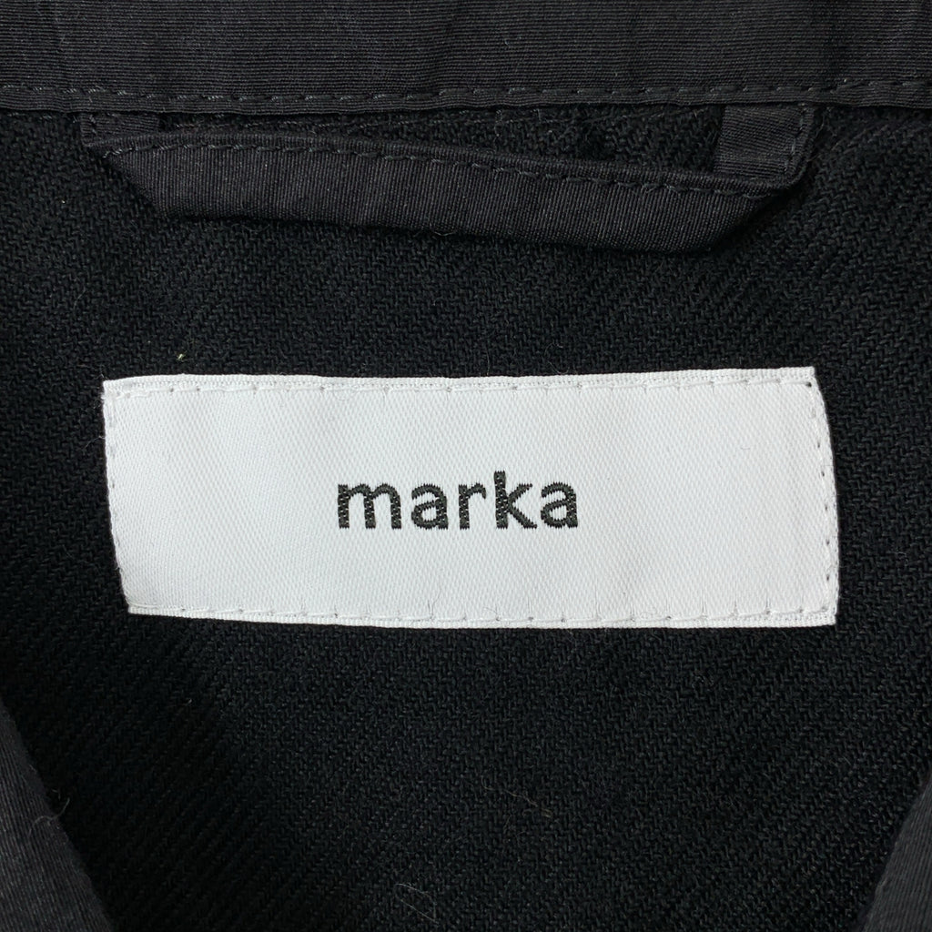 marka / マーカ | 2025SS | COACH JACKET / WOOL SILK HIGH COUNT TYPEWRITER / ウールシルク高密度タイプライター / コーチジャケット | 2 |