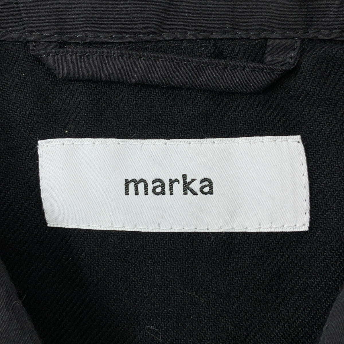 marka / マーカ | 2025SS | COACH JACKET / WOOL SILK HIGH COUNT TYPEWRITER / ウールシルク高密度タイプライター / コーチジャケット | 2 |