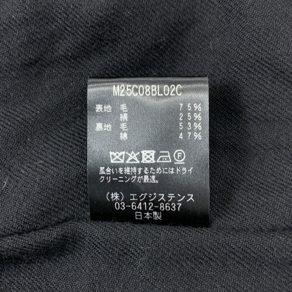 marka / マーカ | 2025SS | COACH JACKET / WOOL SILK HIGH COUNT TYPEWRITER / ウールシルク高密度タイプライター / コーチジャケット | 2 |