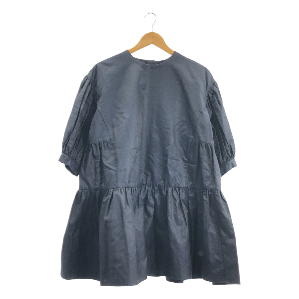 海弗薩克 | 層疊褶皺寬鬆襯衫 | 1 碼 | 海軍藍 | 女款