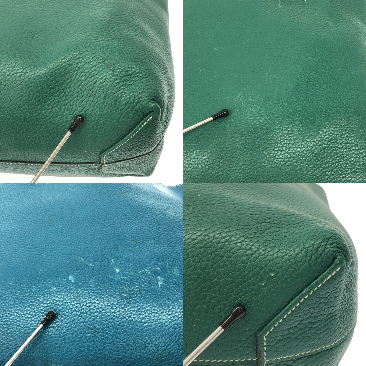 HERMES / エルメス | 062270CA トリヨンクレマンス ドゥブルセンス45 リバーシブル レザー トートバッグ Q刻印 |