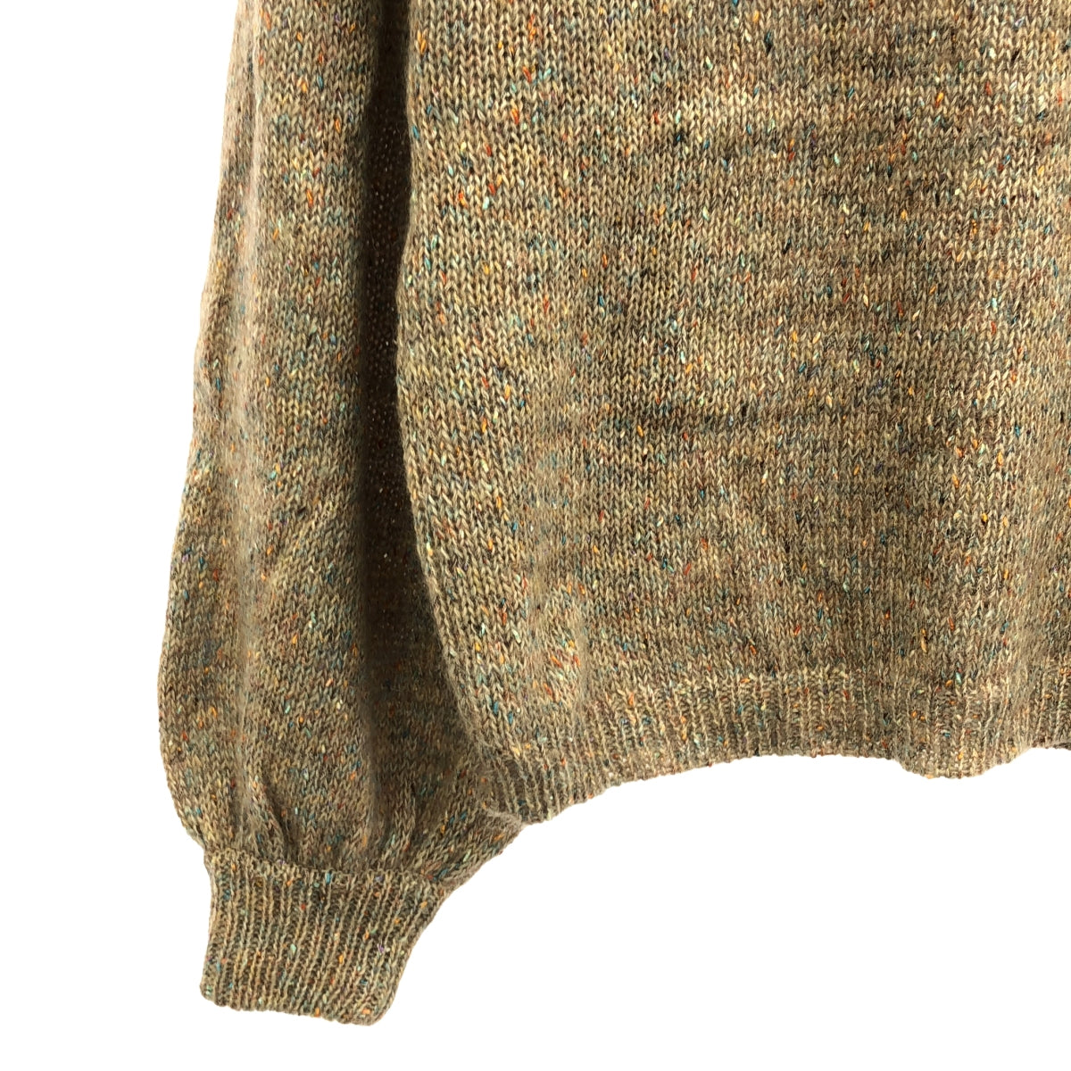 貪婪國際 | SPLASH NEP KNIT Nep V 領針織 | F |多色 |女性的