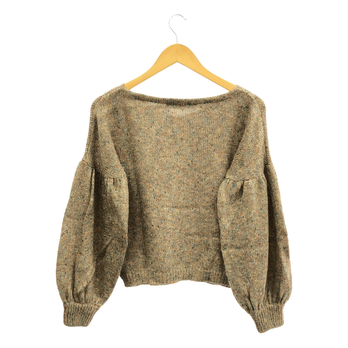 貪婪國際 | SPLASH NEP KNIT Nep V 領針織 | F |多色 |女性的