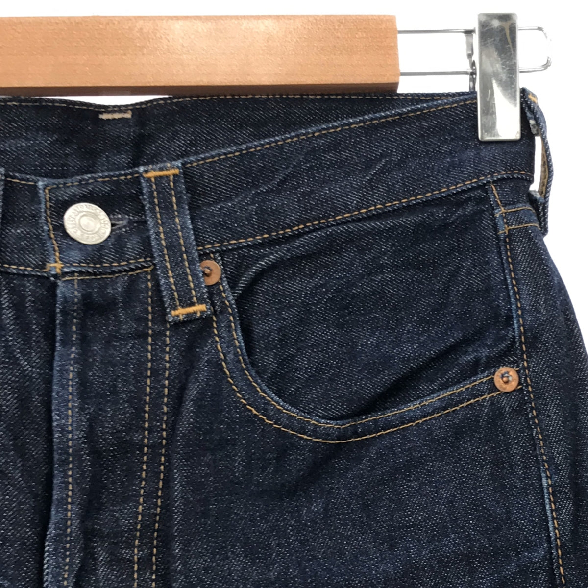 LEVI'S VINTAGE CLOTHING LVC / リーバイスヴィンテージクロージング | 501XX 1947 Model / 47501-0117 セルビッチ デニムパンツ | 28 | インディゴ | レディース