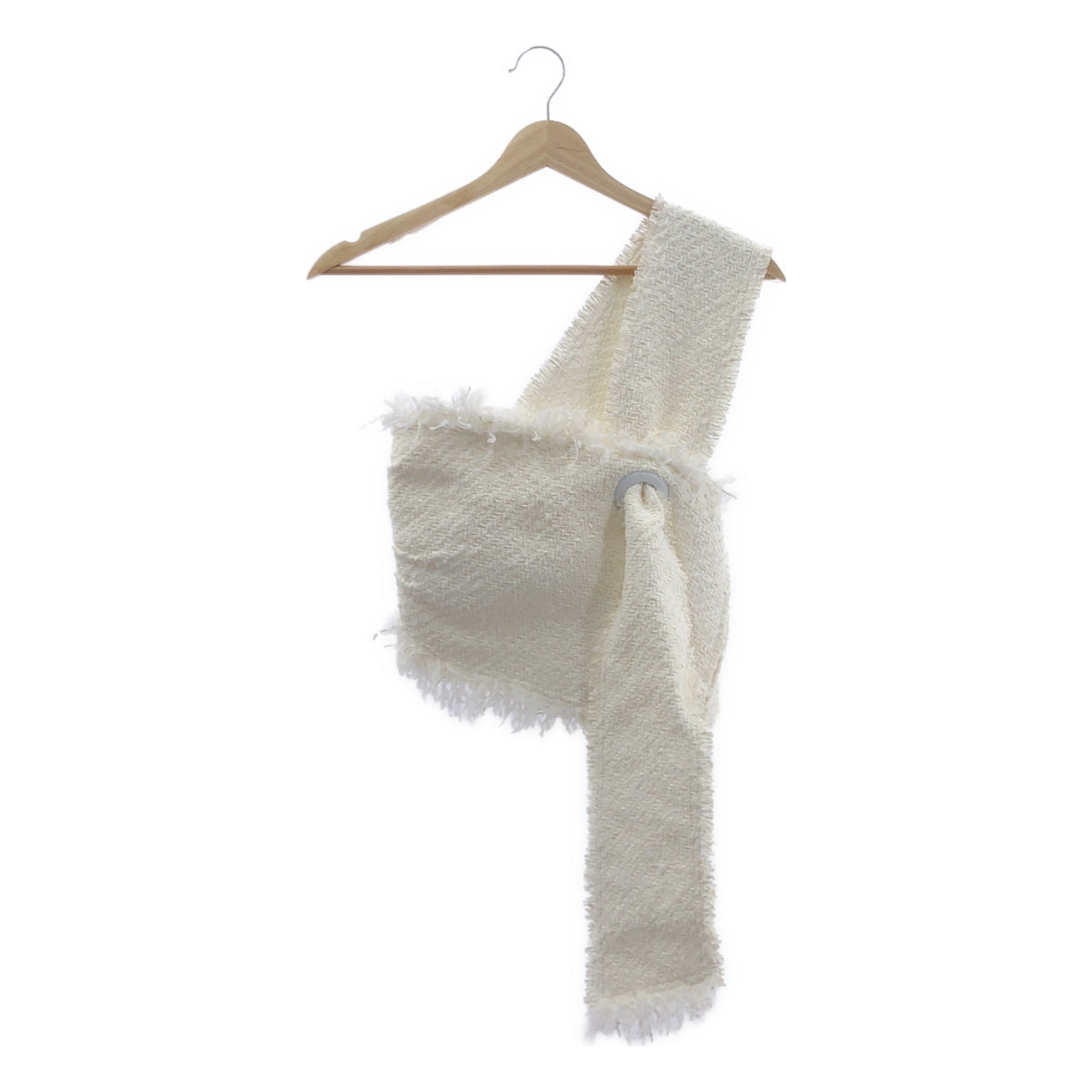 IRENE | 粗花呢側拉鍊單肩上衣 | 全襯裡 | 尺寸 36 | 女款