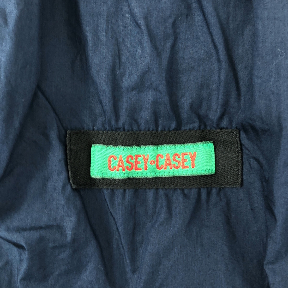 [狀況極佳] CASEY CASEY | 棉質寬鬆休閒短褲 | S碼 | 海軍藍 | 男款