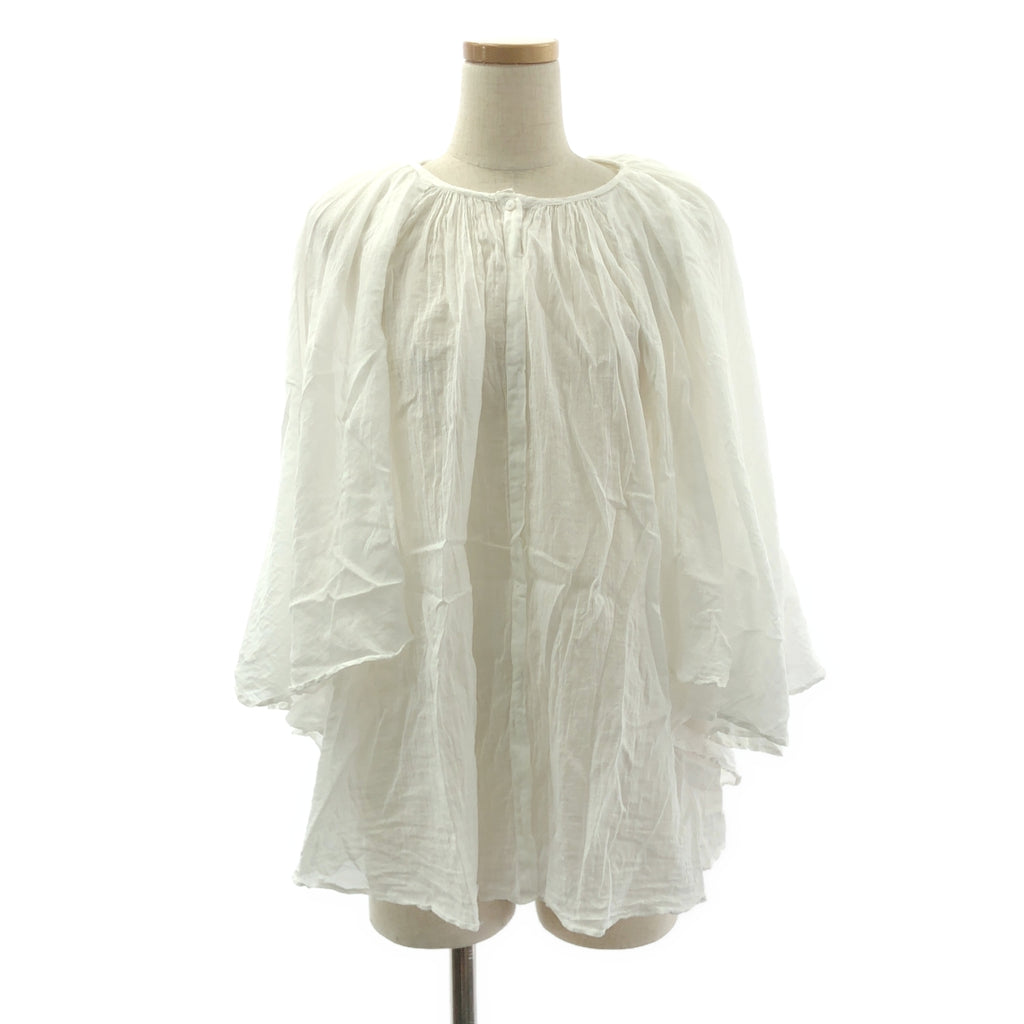 Curensology | 2025SS | 卡迪布風格斗篷襯衫 | F 碼 | 女款