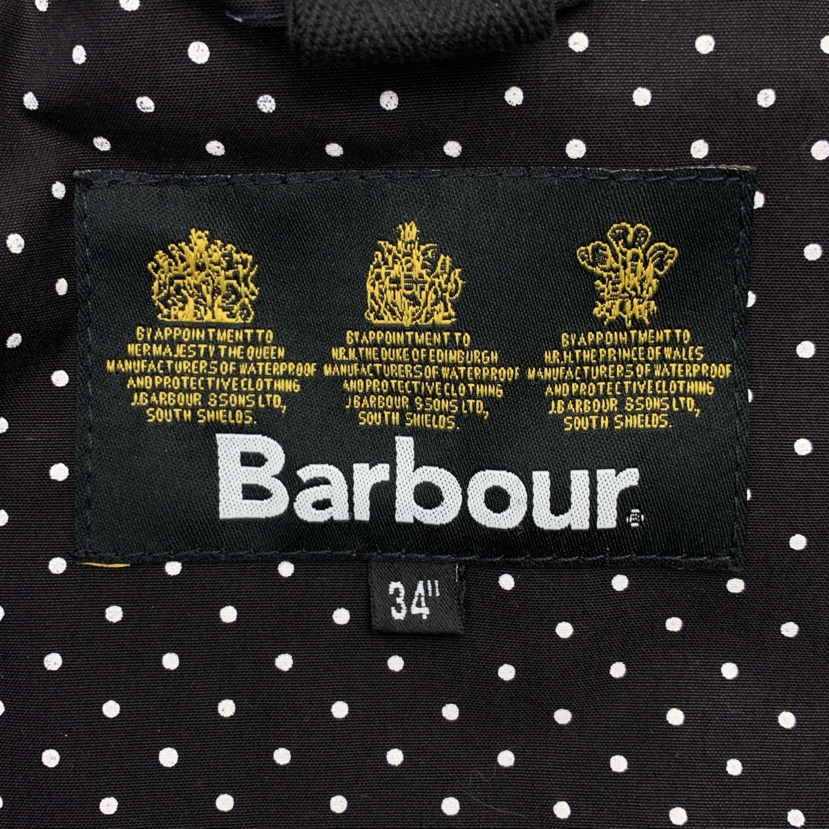 Barbour / 바부아 | BEDALE SL DOT LINING 비데일 도트 라이닝 오일 재킷 | 34 |