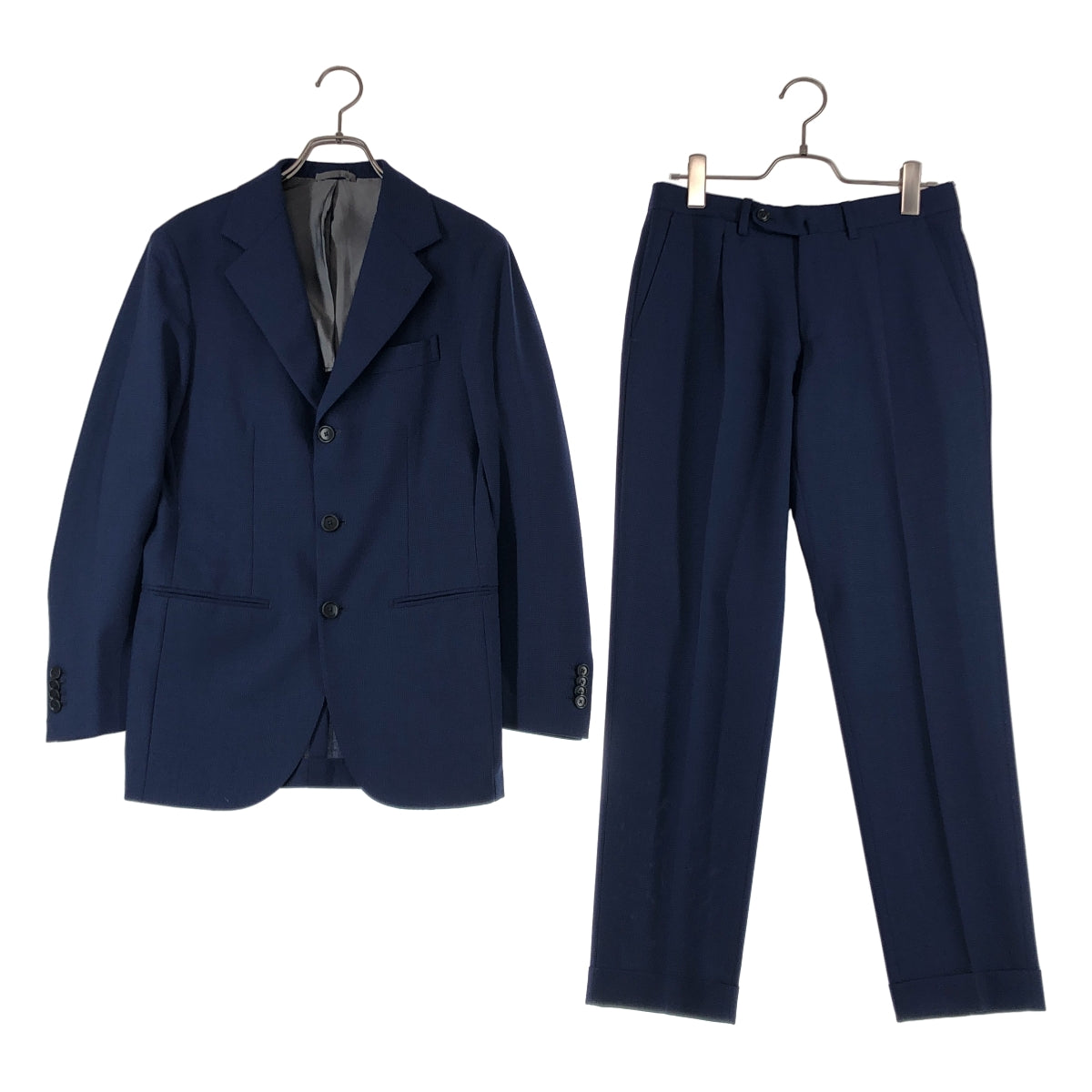 Errico Formicola / エリコフォルミコラ | セットアップ / 3B チェック テーラードジャケット / テーパード スラックス |