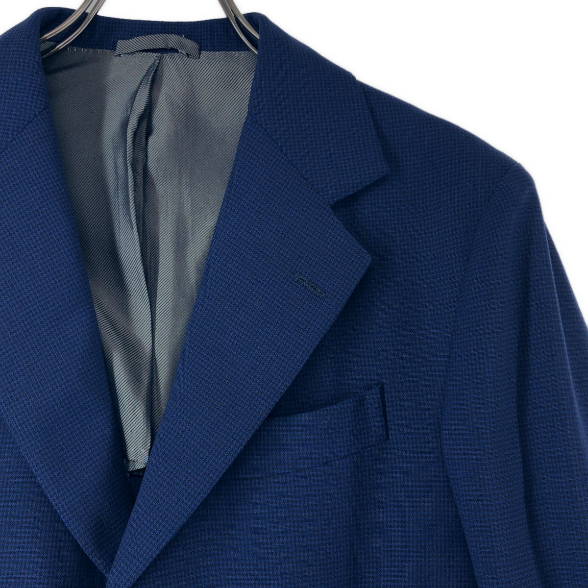 Errico Formicola / エリコフォルミコラ | セットアップ / 3B チェック テーラードジャケット / テーパード スラックス |