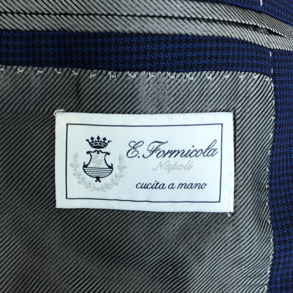 Errico Formicola / エリコフォルミコラ | セットアップ / 3B チェック テーラードジャケット / テーパード スラックス |