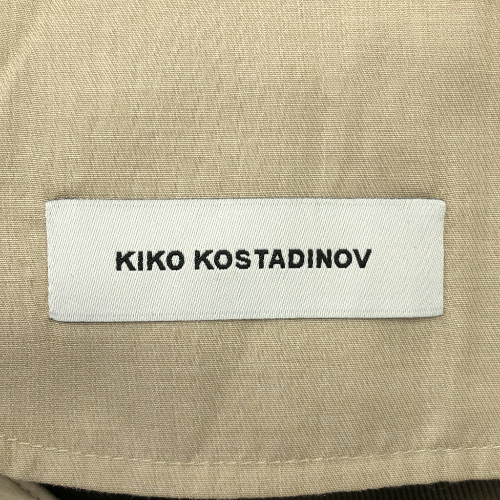 Kiko Kostadinov | 2024 秋冬 | OHNE K-DART TROUSER 聚酯羊毛垂墜喇叭褲 | 尺寸 48 | 男款