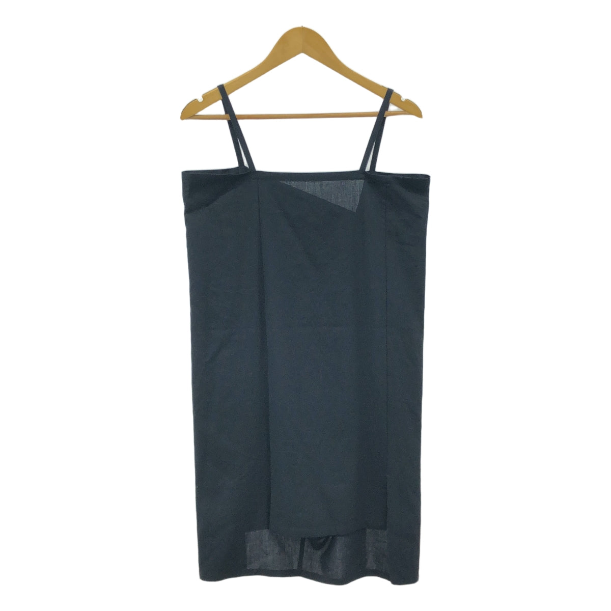JUNYA WATANABE COMME des GARCONS / ジュンヤワタナベ | 2012SS | ポリエステル スリット サロペット ジャンプスーツ | XS | ダークネイビー | レディース