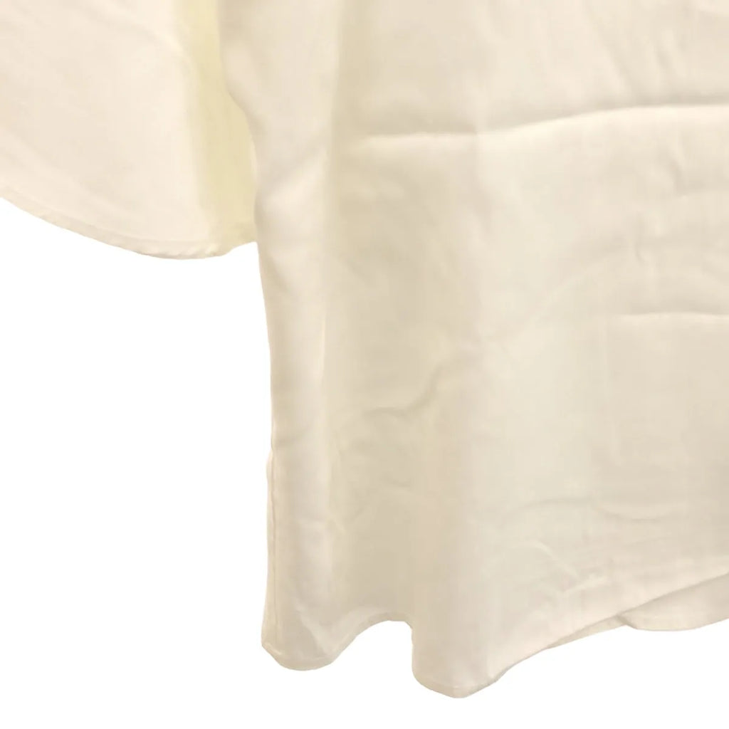 NOBLE / ノーブル | レーヨンサンドウォッシュハシゴ刺しゅう ブラウス | F | ホワイト | レディース