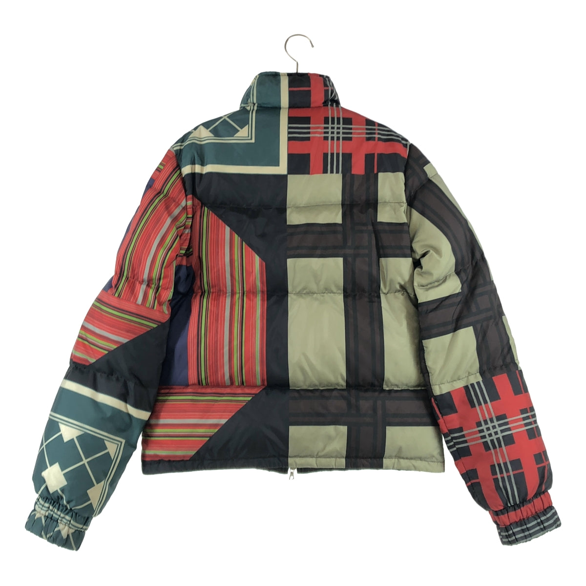 DRIES VAN NOTEN / ドリスヴァンノッテン | Plaid Print Puffer / フルジップ ダウンジャケット ブルゾン | S | メンズ