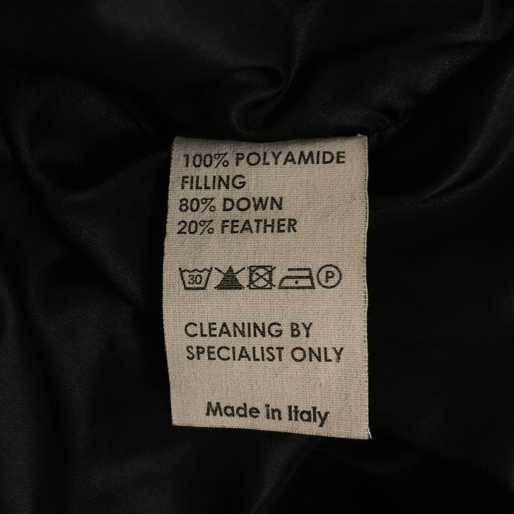 德賴斯·範諾頓 | 格紋印花羽絨衣/全拉鍊羽絨服 | S碼 | 男士