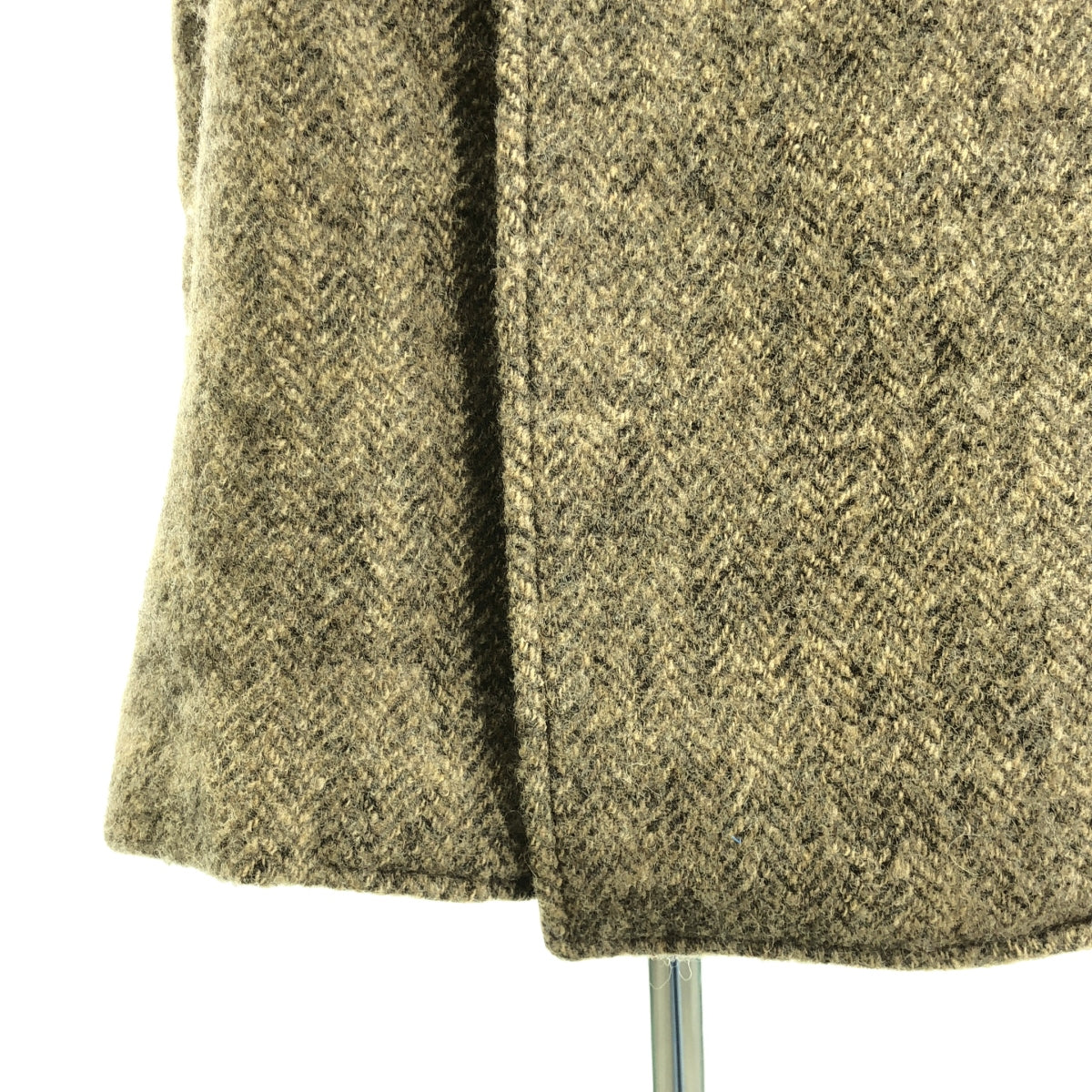 45r / 포티파이브아르 | 울 헤링본 라운드 컬러 코트 | 2 | 여성