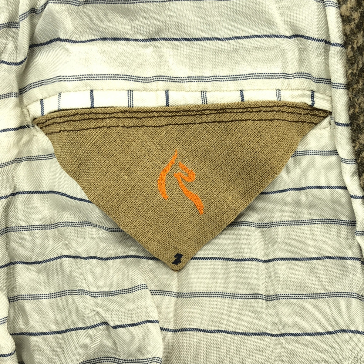 45r / 포티파이브아르 | 울 헤링본 라운드 컬러 코트 | 2 | 여성