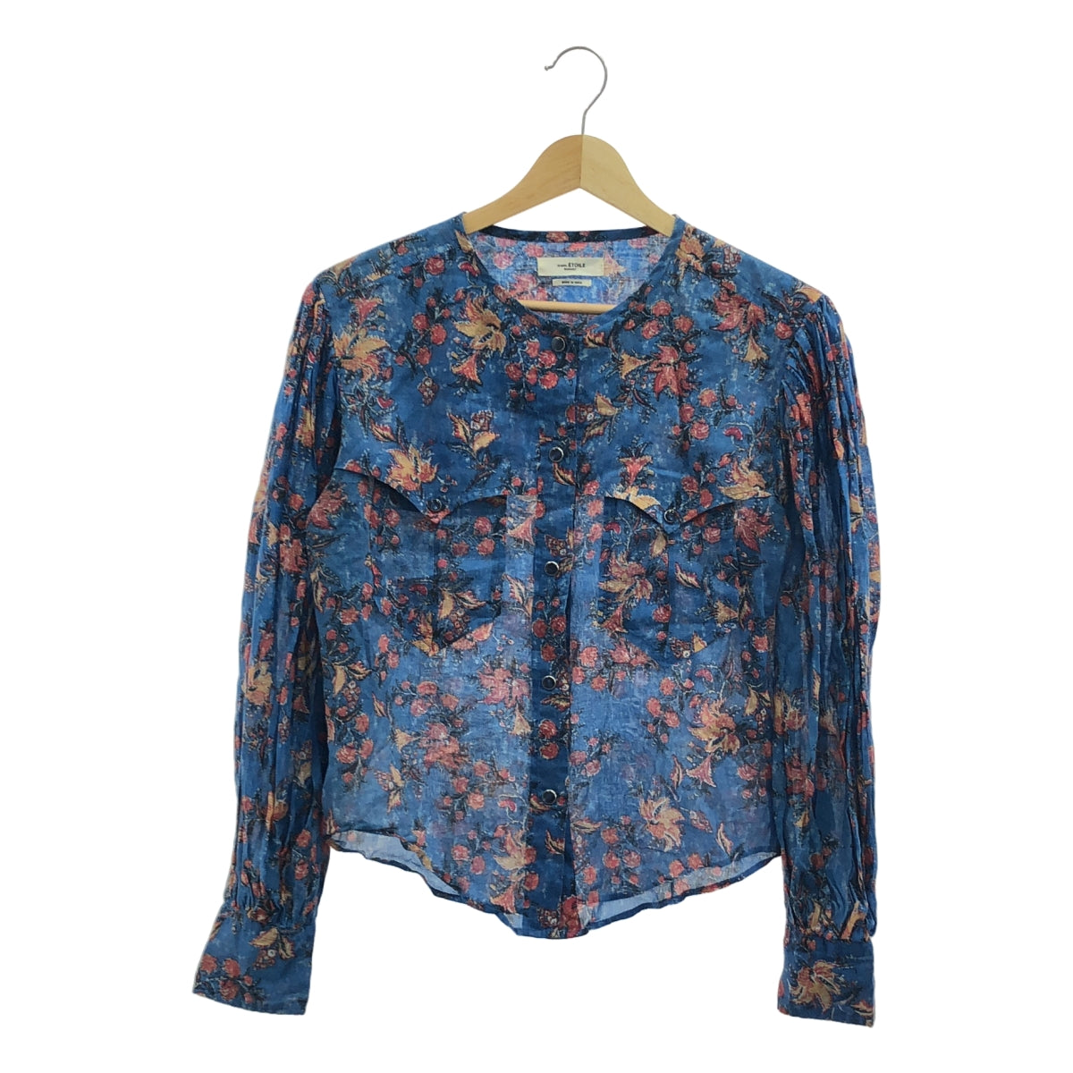 ISABEL MARANT ETOILE / 이자벨 마란에트와르 | 코튼 꽃무늬 개더 슬리브 셔츠 | 34 |