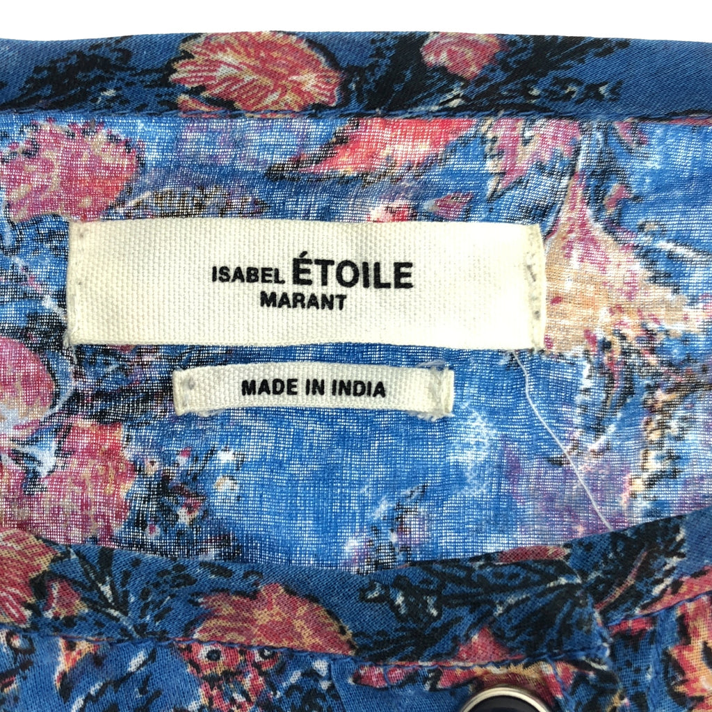 ISABEL MARANT ETOILE / 이자벨 마란에트와르 | 코튼 꽃무늬 개더 슬리브 셔츠 | 34 |